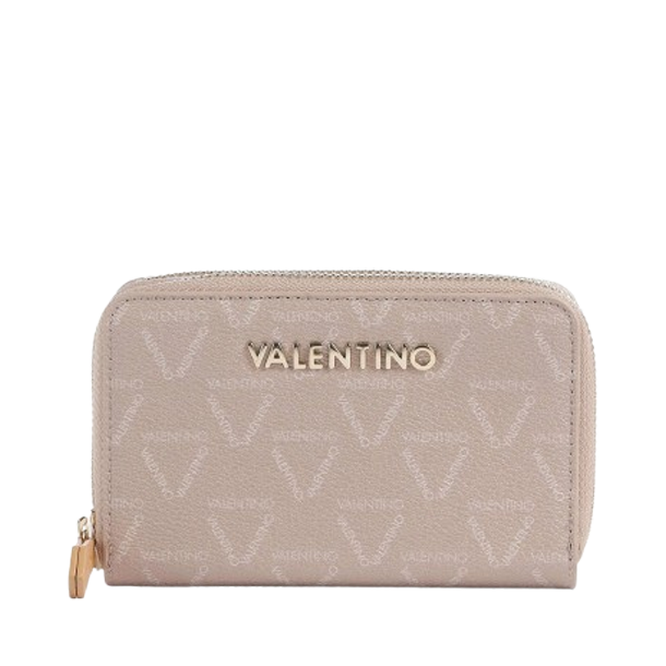 Valentino Lady Re zip-around damepung Natur/Multicolor