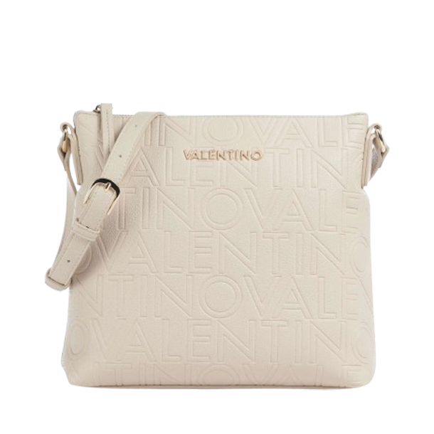 Valentino Pansy skuldertaske Ecru/Beige