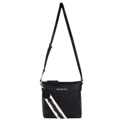 Valentino Pansy skuldertaske sort