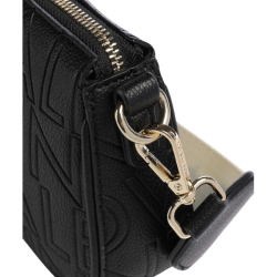 Valentino Pansy skuldertaske i Sort Kunstlder