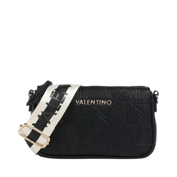Valentino Pansy skuldertaske i Sort