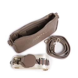 Valentino Pansy Skuldertaske Taupe