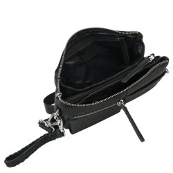 Adax Amalfi Oxana combi clutch gr�n �ben med lynl�slommer og rum