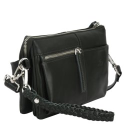 Adax Amalfi Oxana combi clutch i gr�n l�der set fra siden