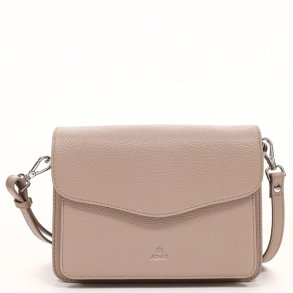 Adax Cormorano Zafira skuldertaske i desert l�der set forfra