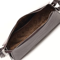 Adax Teramo Elin skuldertaske m�rkebrun �ben med rummeligt hovedrum