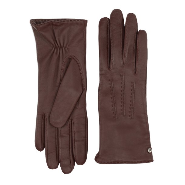 ADAX Sisse Damehandske m/touch Brun Str. XL
