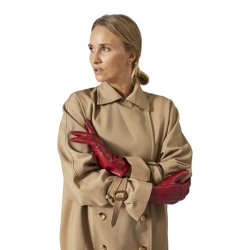 ADAX Sisse Damehandske m/touch R�d Str. XL