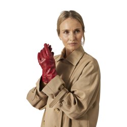 ADAX Sisse Damehandske m/touch R�d Str. XL