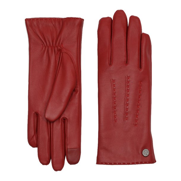 ADAX Sisse Damehandske m/touch R�d Str. XL