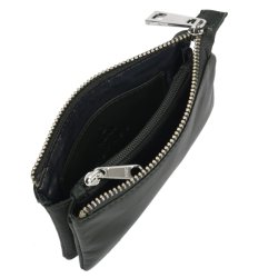 Adax Amalfi Sigrid pung gr�n l�der &ndash; �ben med rum og lynl�slomme