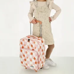 Zebra b�rnekuffert 16&rdquo; i brug af barn