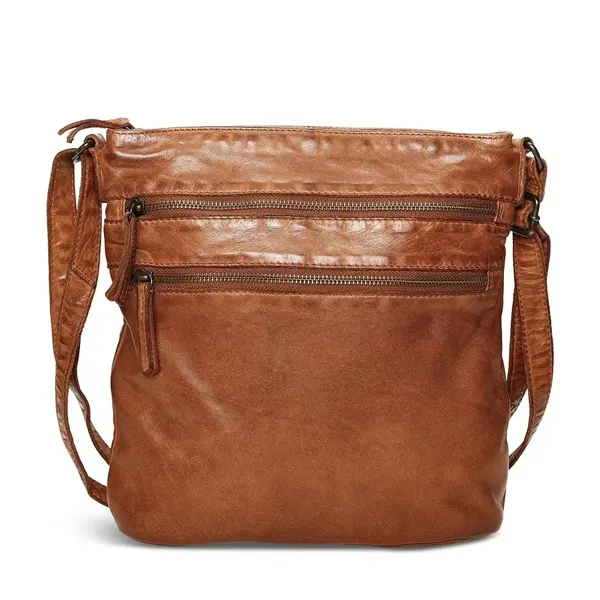 Pia Ries Haze Skuldertaske Cognac