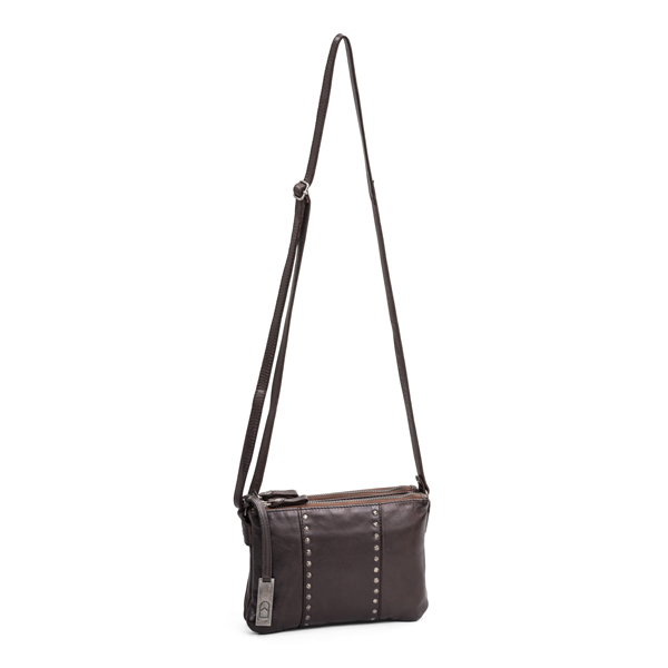 House Of Nordic Clutch Mørkebrun Kalv