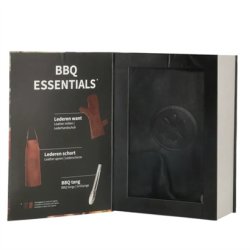 Hide & Stitches grill st med forklde Sort 20097-001