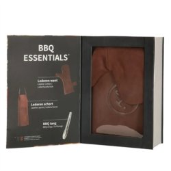 Hide &amp; Stitches grill st med forklde Brun