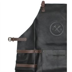 Hide & Stitches grill st med forklde Sort 20097-001