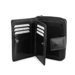 Pia Ries RFID damepung til mange kort sort