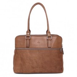 ADAX Napoli Gerda h�ndtaske 14" Walnut