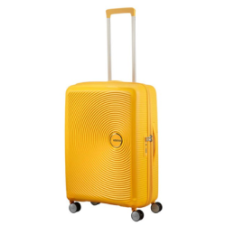 American Tourister Soundbox Trolleykuffert Spinner 67cm Golden Yellow