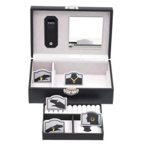 DavidTs smykkeskrin Sort