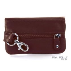 Pia Ries nglepung med nglering og karabinhage Sort Kalv