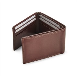 Pia Ries RFID-sikret dollarmappe Brun