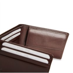 Pia Ries RFID-sikret dollarmappe Brun