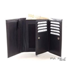 Pia Ries sort 3-fljet herrepung - venstre vendt