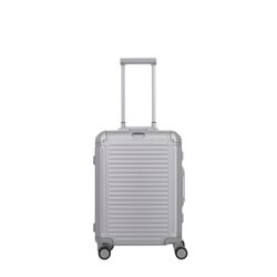 Travelite Next kabinekuffert 55 cm i slv med hndtag og spinnerhjul