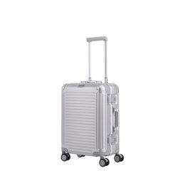 Travelite Next kabinekuffert 55 cm i slv set forfra