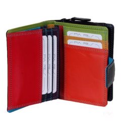 Pia Ries RFID-beskyttet damepung til mange kort tropical