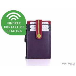 Pia Ries kreditkort holder med mntrum i Tropical