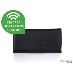 Pia Ries pung Sort Kalv 881-1