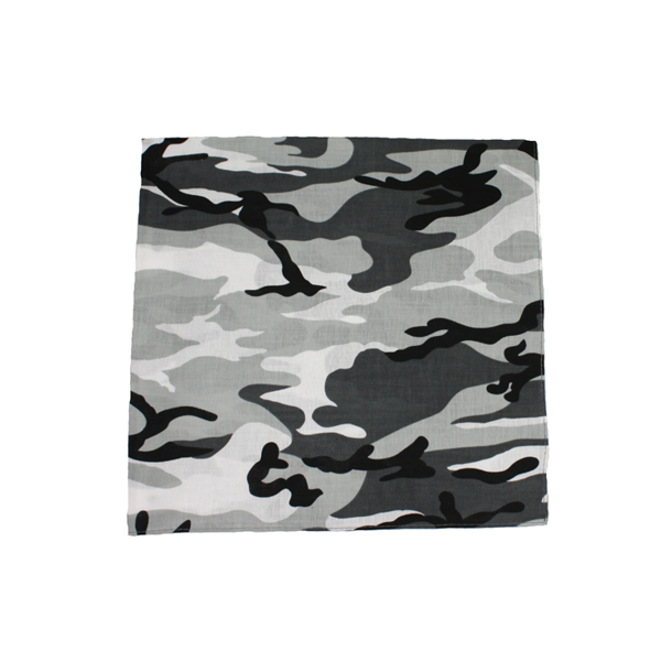 Gr camuflage bandana BA-C-Grey