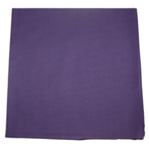 M�rke lilla ensfarvet bandana