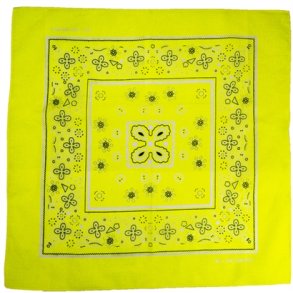 Neon gul bandana BA-Neon Gul