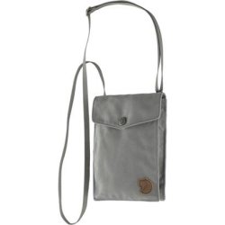 Kompakt Fjllrven Pocket taske i Super Grey – sideprofil