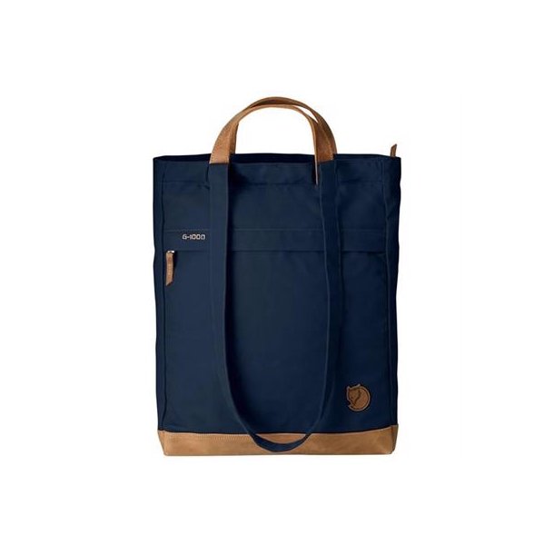 Fjllrven Totepack No. 2 Navy med lderhndtag