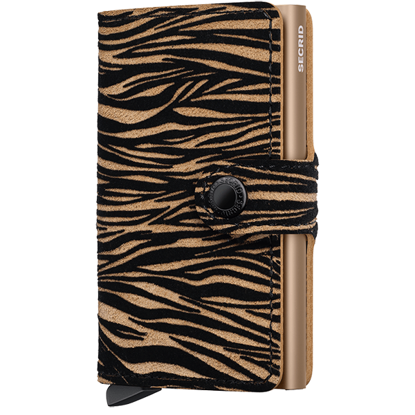 Secrid Kortholder Miniwallet Zebra Beige Secrid Kortholder Miniwallet Zebra Beige