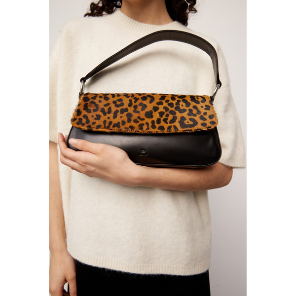 ADAX Amalfi Kiki Skuldertaske Leopard